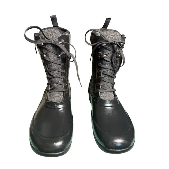 Bogs Shoes - Bogs Women’s Sidney Wool Waterproof Snow Boots Black Size 9
